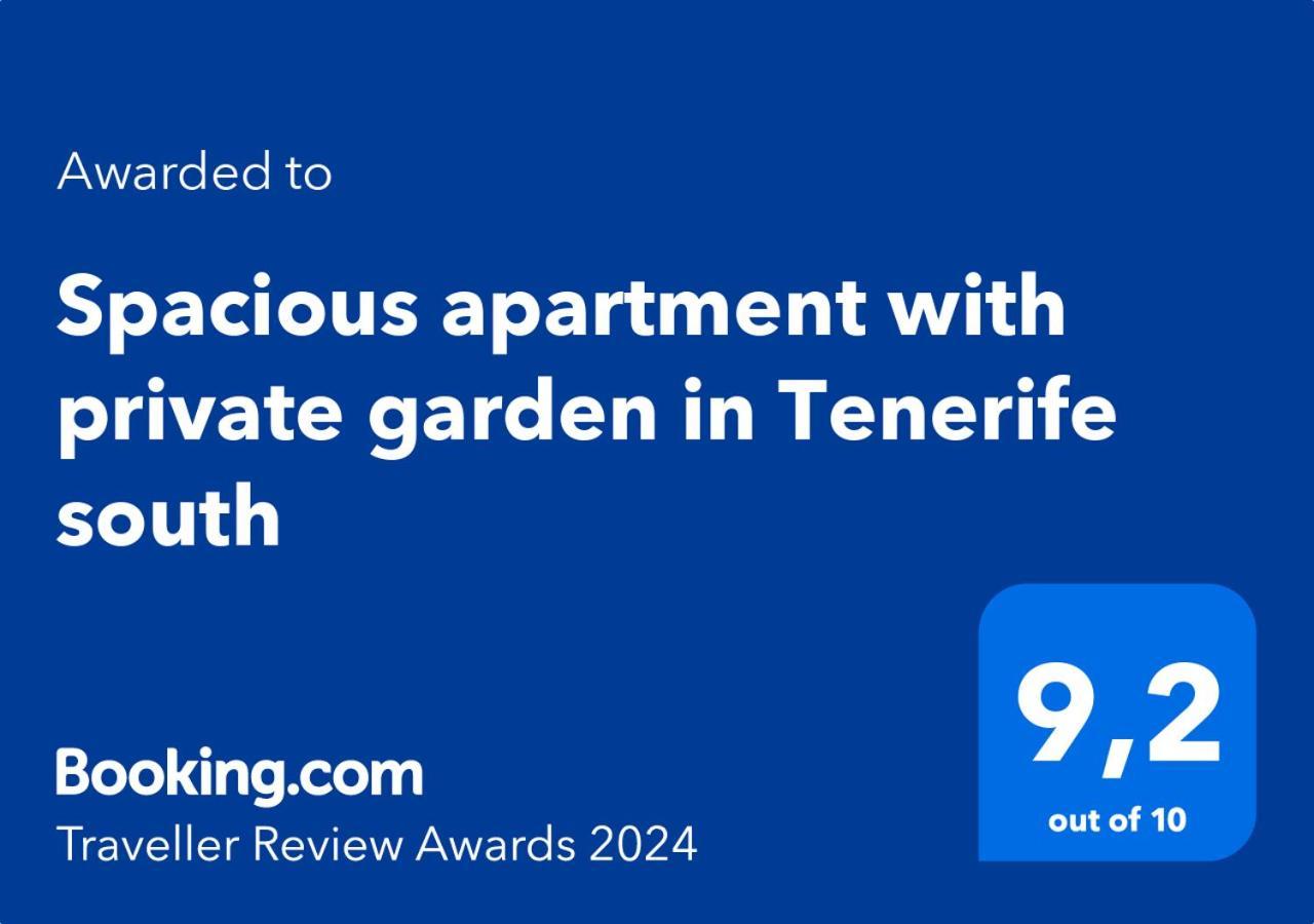 Spacious Apartment With Private Garden In Tenerife South San Miguel de Abona Bagian luar foto